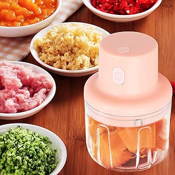 Wireless Mini Electric Garlic Food Chopper LARGE