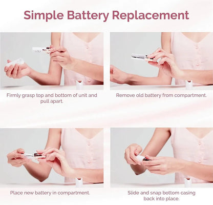 Flawless Facial Hair Remover Battery Operated