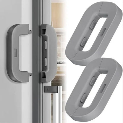 Self-Adhesive Freezer Lock Refrigerator Fridge Door Lock