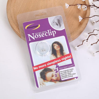 Anti Snoring Devices - Silicone Magnetic Anti Snoring Nose Clip