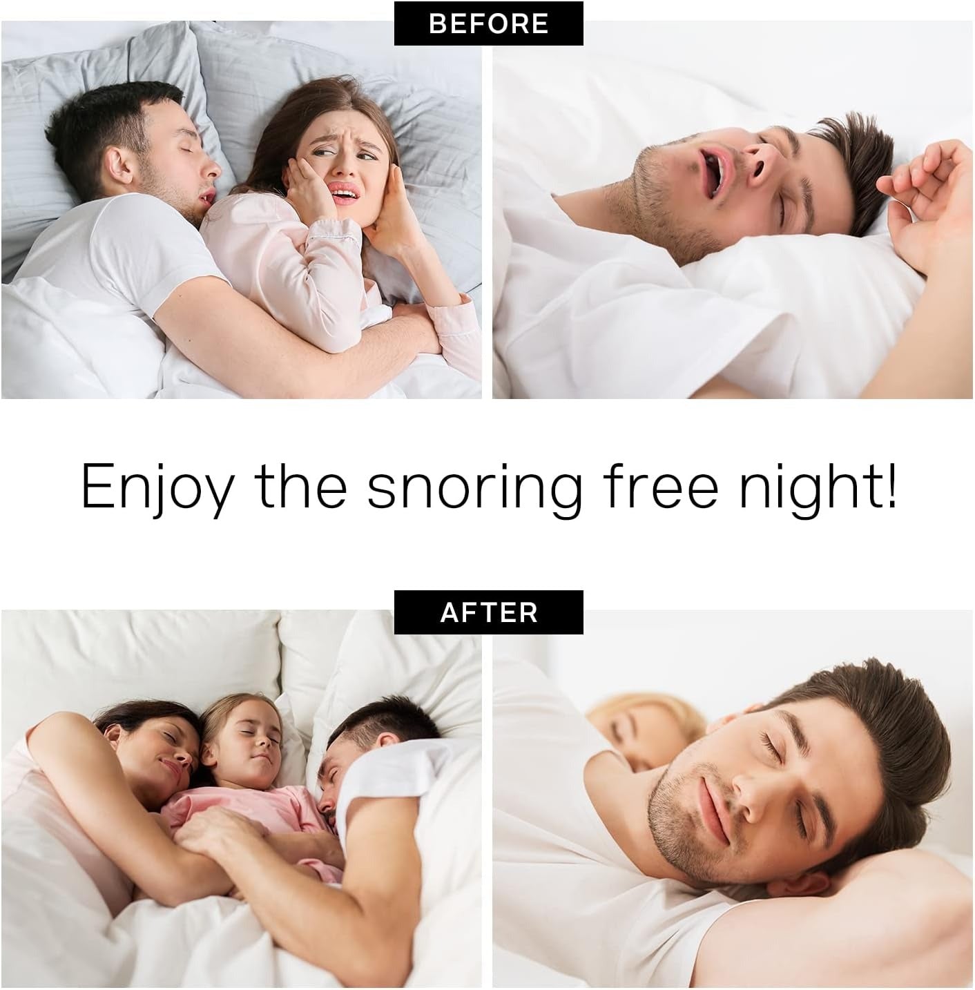 Anti Snoring Devices - Silicone Magnetic Anti Snoring Nose Clip