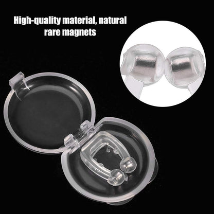Anti Snoring Devices - Silicone Magnetic Anti Snoring Nose Clip