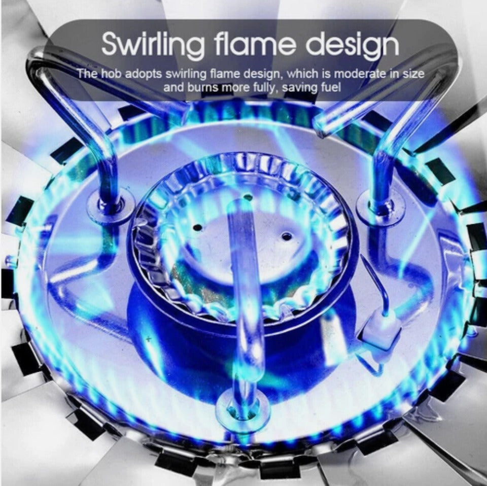 Portable Windproof Camping Stove Gas stainless steel outdoor Stove cooking Stove