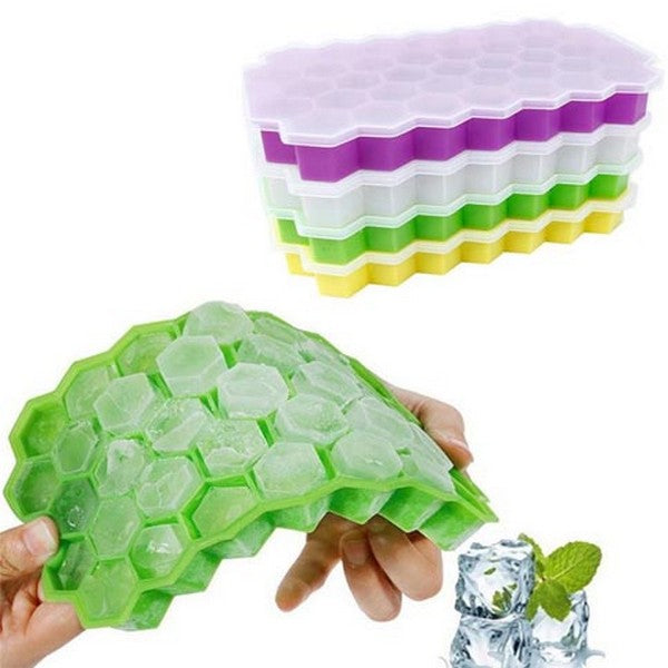 Silicone Honeycomb Ice Mold Tray