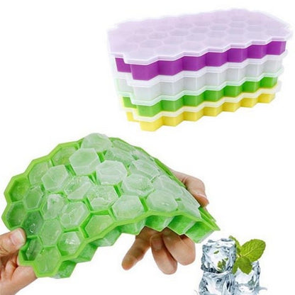 Silicone Honeycomb Ice Mold Tray