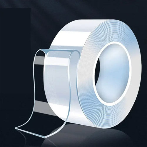 Nano tape (Double sided Washable silicon Transparent tape)