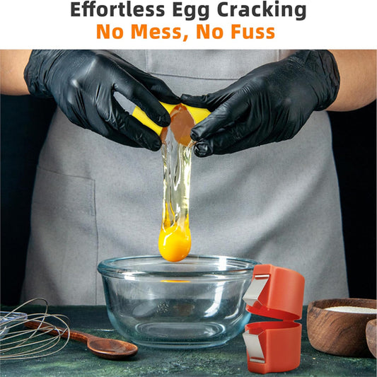 Egg Cracker Separator Tool Portable Egg Shell Cutter