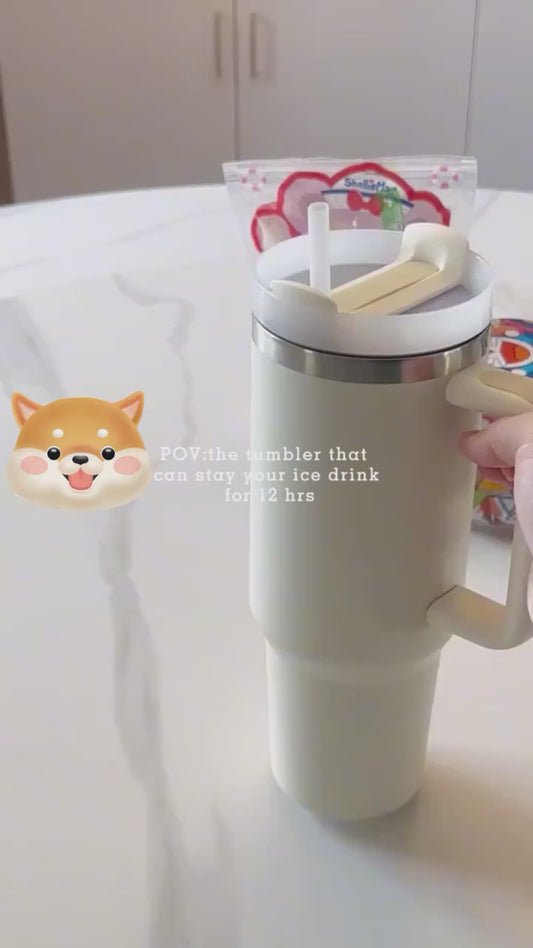 40 oz Insulated Tumbler Thermos Flask