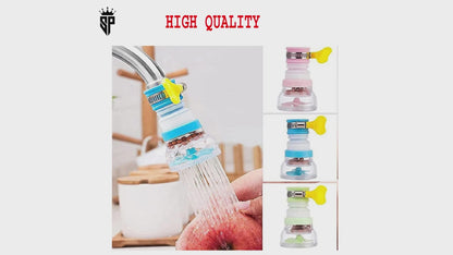 360 Degree Water Saving Tap Fan Faucet