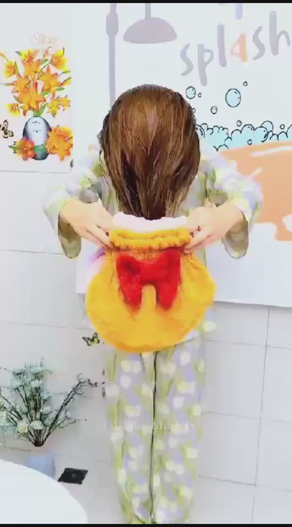 Hair Dryer Cap Towel - Hair Wrap Towel