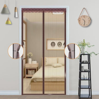 Curtain Mosquito Net Magic Mesh Magnetic Screen Door Mesh Magnetic