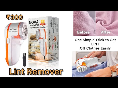 Nova Lint Remover NLR-208 Electric Fabric Shaver