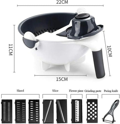 9 in 1 Multifunction Vegetable Cutter