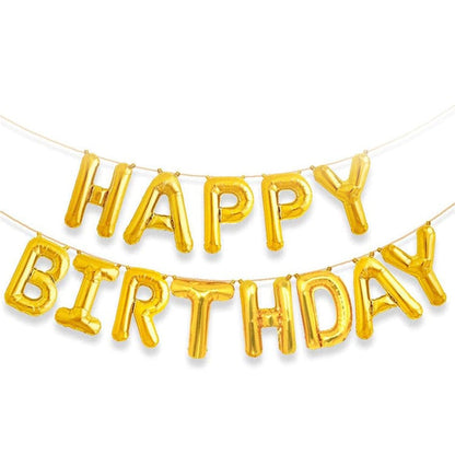 Happy Birthday Foil Balloons
